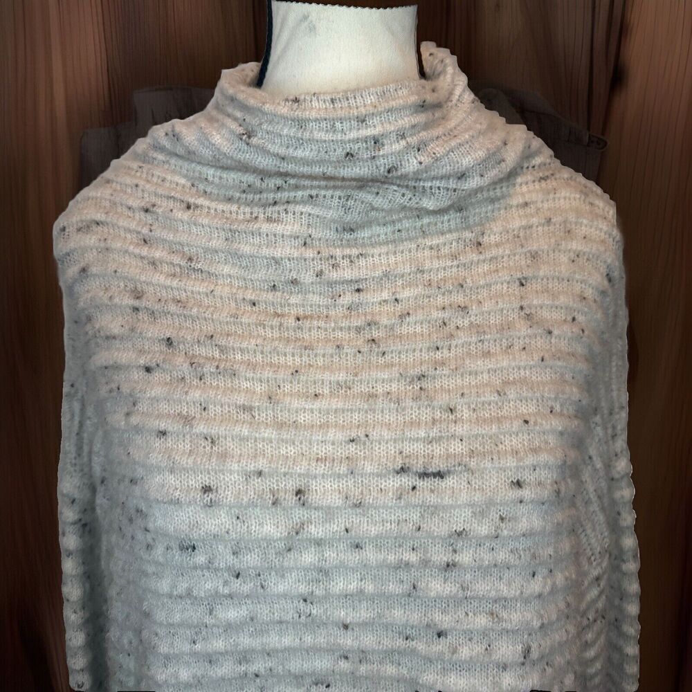 Women’s Madewell Donegal Belmont Knit Mockneck Wool Blend‎ Sweater Sz Medium - Picture 2 of 7